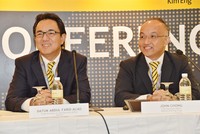 Các đại diện của Maybank Kim Eng tại Hội nghị Invest ASEAN 2014