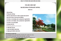 Thông báo mời họp và các tài liệu khác chỉ được đăng trên website sau ngày họp ĐHCĐ