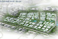 Phối cảnh dự án Khu Công nghệ cao Hòa Lạc