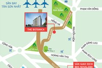 The Botanica sở hữu vị trí lý tưởng ngay trung tâm quận Tân Bình, rất gần sân bay và 2 công viên lớn của TP. HCM