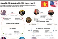 [Infographics] Quan hệ đối tác toàn diện Việt Nam - Hoa Kỳ 