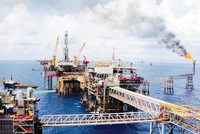 Mỏ Bạch Hổ - dự án hợp tác dầu khí giữa Việt Nam - Liên bang Nga được khai thác thương mại từ giữa năm 1986.