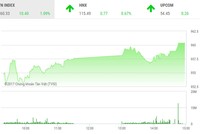 Phiên chiều 1/12: Bất chấp "cổ phiếu vua" điều chỉnh, VN-Index vẫn tăng hơn 10 điểm
