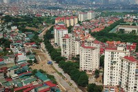 Phố Định Công là tuyến đường kết nối các khu đô thị Định Công, Đại Kim với đường Giải Phóng. Ảnh: Dũng Minh