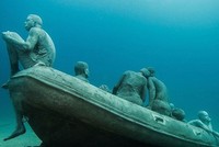 Khám phá bảo tàng dưới nước đầu tiên ở châu Âu