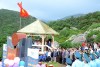 Lễ chào cờ đầu năm 2018 tại Mũi Điện