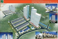 Phối cảnh Dự án Khu nhà ở cao cấp Viet-Inc sau khi được nhóm tội phạm “chế” lại với công trình nhà liền kề, nhà ở cao tầng.