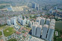 Khu đô thị Linh Đàm là một “vết sẹo” trong quy hoạch đô thị của Hà Nội. Ảnh: Dũng Minh