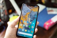 Hệ điều hành Android 10 đã được cập nhật lên smartphone Nokia 8.1. - Ảnh: ANDROID CENTRAL