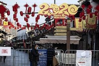 Đường phố tại thành phố Hàng Châu, cách Thượng Hải 175 km về phía Tây Nam. Ảnh: AFP