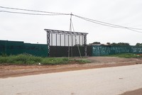 Dự án The Jade Ochird hiện là bãi đất trống, quây tôn kín bưng, im lìm