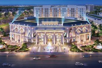 Phối cảnh trung tâm thương mại – hội nghị 1,2 ha, một trong những tiện ích nổi bật tại Century City