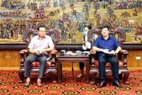 Lãnh đạo tỉnh Vĩnh Phúc sẽ đồng hành cùng các doanh nghiệp Hàn Quốc vượt qua các khó khăn. Ảnh: Internet.