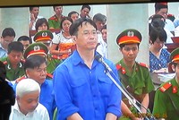 Bị cáo Lý Xuân Hải tại Tòa