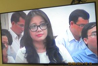 Bà Ngọc Lan, vợ "bầu" Kiên - ảnh chụp qua màn hình