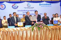World Bank hỗ trợ 4 triệu USD cho Sacombank Lào 