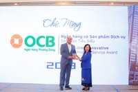 OCB - ngân hàng có sản phẩm, dịch vụ tiêu biểu trong năm 2018