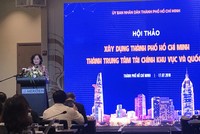 Xây dựng TP.HCM thành trung tâm tài chính quốc gia vẫn dang dở