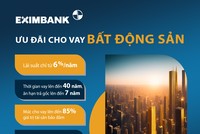Eximbank “mạnh tay” hỗ trợ gói vay bất động sản hấp dẫn