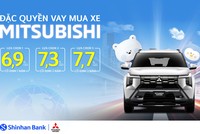 Ngân hàng Shinhan hợp tác Mitsubishi Motors Việt Nam cho vay mua xe ưu đãi độc quyền