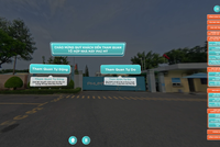 Giao diện bắt đầu tham quan nhà máy trực tuyến