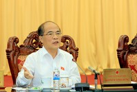 Chủ tịch Quốc hội Nguyễn Sinh Hùng, Chủ tịch Hội đồng Bầu cử Quốc gia