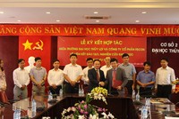 FECON và Trường Đại học Thủy lợi trao đổi Bản ghi nhớ hợp tác