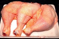 Hơn 60% lượng thịt gà nhập về Việt Nam là đùi gà (ảnh minh hoạ)