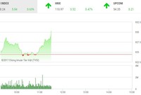 Phiên sáng 14/12: Cổ phiếu nhỏ hút tiền, VN-Index đảo chiều tăng mạnh
