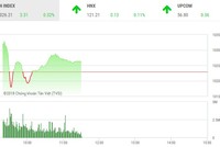Phiên sáng 9/1: Áp lực chốt lời gia tăng, VN-Index vẫn đứng vững