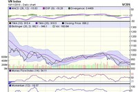 Biểu đồ kỹ thuật VN-Index. Nguồn: VCBS.