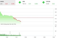 Phiên sáng 31/1: Bluechip gặp khó, VN-Index đảo chiều giảm