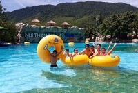 Khu du lịch Núi Thần Tài có nhiều loại hình vui chơi giải trí hấp dẫn.