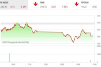 Giao dịch chứng khoán chiều 22/8: Sắc đỏ ngập tràn, mốc 1.260 điểm vẫn không thủng