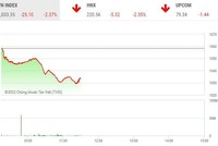 Giao dịch chứng khoán sáng ngày 21/10: Tiền nhiều hơn, thị trường vẫn giảm mạnh