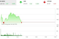 Giao dịch chứng khoán sáng 22/5: Nhóm cổ phiếu bất động sản vừa và nhỏ dậy sóng