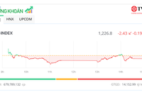 Dòng tiền nghỉ lễ sớm, VN-Index vẫn giữ vững mốc 1.225 điểm