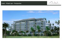 Phối cảnh dự án khách sạn 5 sao đầu tiên tại Hà Tĩnh do Công ty cổ phần MC Fish Việt Nam làm chủ đầu tư. 