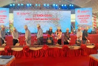 Tập đoàn Sao Mai phối hợp với huyện Châu Phú tổ chức khởi công Khu đô thị mới Sao Mai Tây Cái Dầu