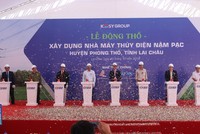 Kosy khởi công nhà máy Thủy điện Nậm Pạc tại Lai Châu