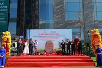 Lễ gắn biển công trình chào mừng Đại hội đại biểu toàn quốc lần thứ XIV