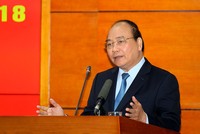 Thủ tướng Nguyễn Xuân Phúc phát biểu tại Hội nghị