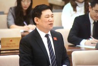 Tổng Kiểm toán Nhà nước Hồ Đức Phớc trình bày Tờ trình. Ảnh: VGP/Nguyễn Hoàng