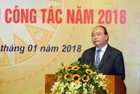 Thủ tướng phát biểu tại hội nghị. Ảnh: VGP/Quang Hiếu