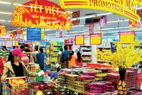 Giá cả không tăng quá nhiều dù nhu cầu mua sắm tháng giáp Tết tăng cao.