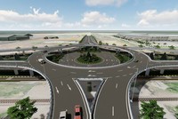 Nút giao thông 2 tầng ở Quảng Nam hoàn thành trong năm