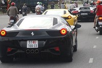 Dễ dàng bắt gặp những chiếc xe biển số ngoại giao trên đường phố (Ảnh minh hoạ).