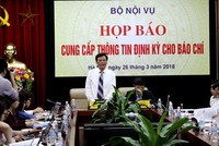Xây dựng quy định mới về tổ chức cơ quan cấp tỉnh, cấp huyện