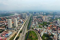 Trung bình mỗi doanh nghiệp thành lập mới trong lĩnh vực bất động sản có số vốn đăng ký khoảng 65 tỷ đồng. Ảnh: Lê Quân.