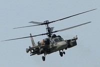 Một chiếc trực thăng Ka-52 của Nga. Ảnh: Sputnik.